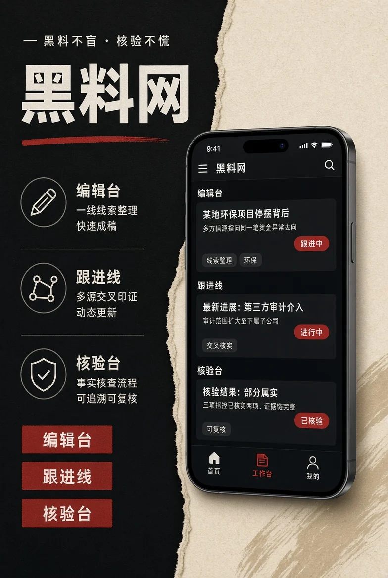 黑料网APP移动阅读资讯界面